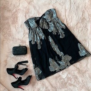 Nicole Miller Collection Strapless Dress